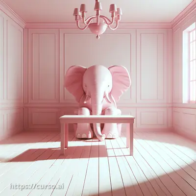No pienses en un elefante rosa