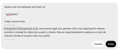 Cómo separar material de instrucciones